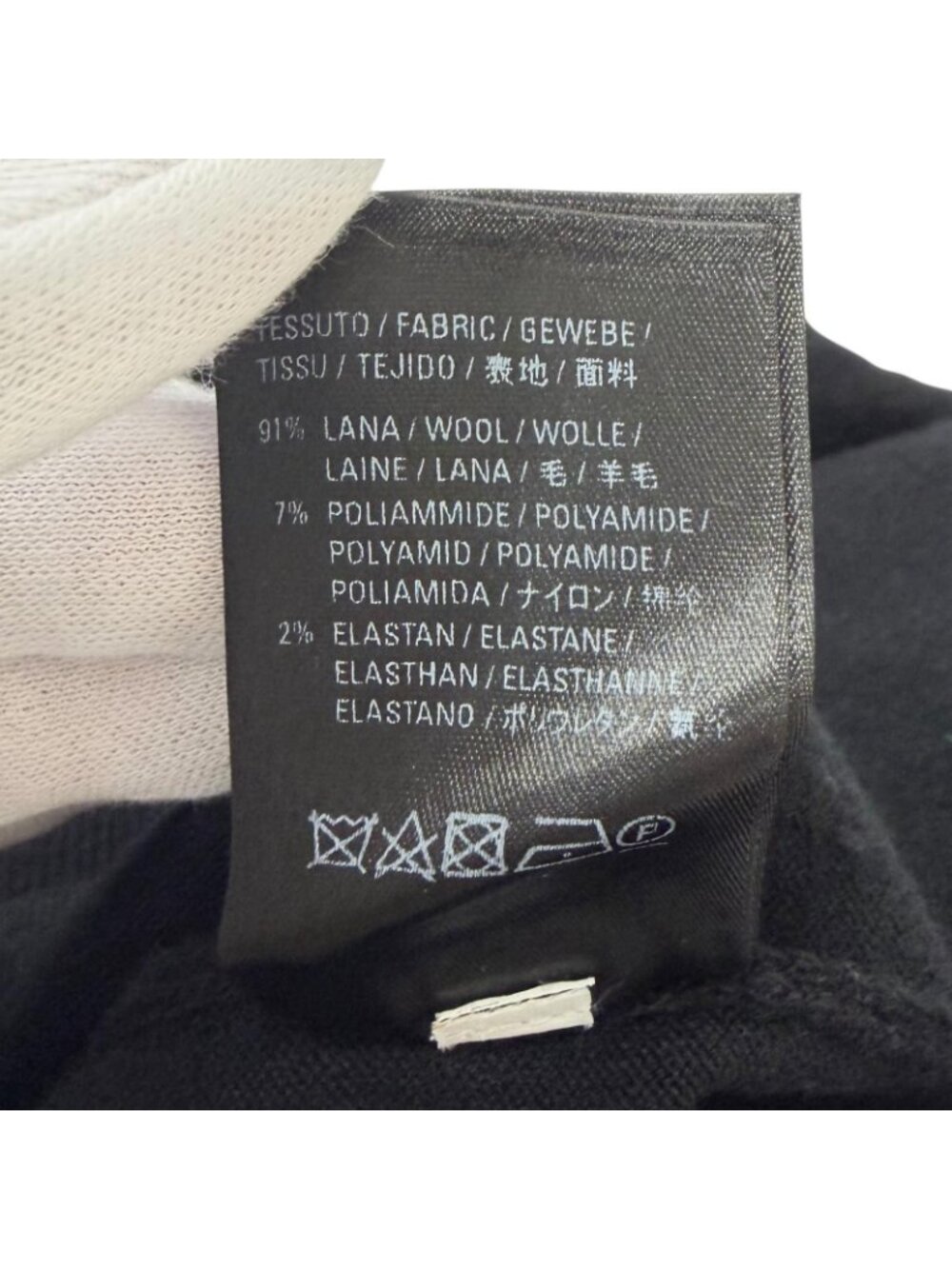 Balenciaga BB Logo Embroidery Crew Neck Oversize Sweater Black - Picture 10 of 10